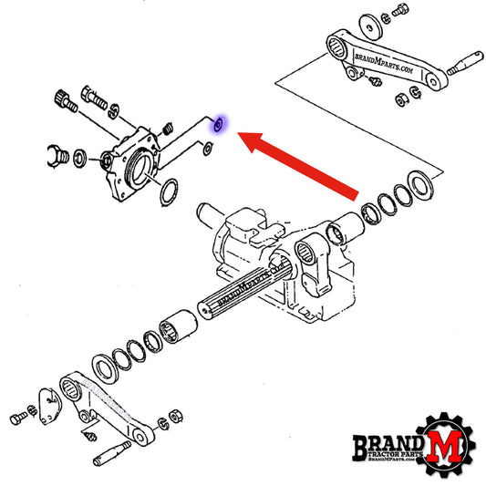 Lift Cylinder Head O-Ring (each)