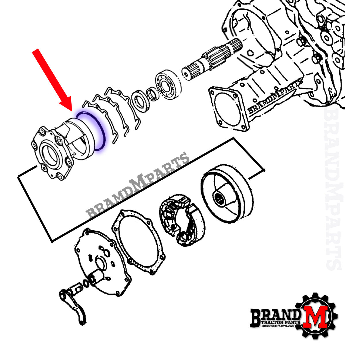 Brake Pinion Housing Oring