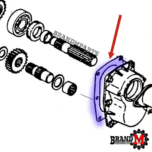 PTO COVER GASKET