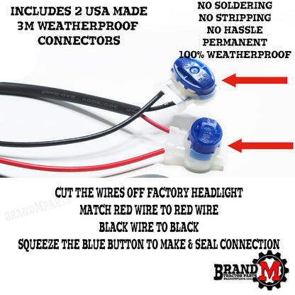 LED HEADLIGHT CONVERSION KIT (JD)