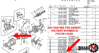 Yanmar YM1720 / YM1720D Parts Manual