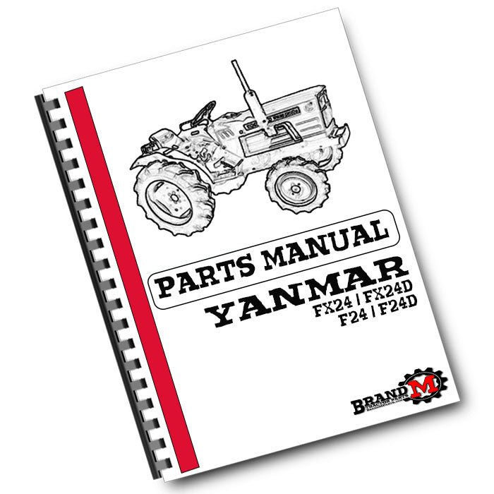 Yanmar F24 / FX24 Parts Manual