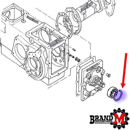 PTO SEAL SNAP RING