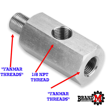 OIL PRESSURE TEE ADAPTER