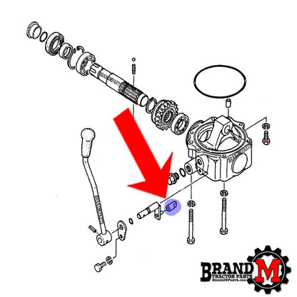 4wd Drop Box Shift Arm End