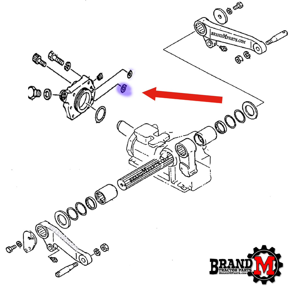 Lift Cylinder Head O-Ring (each)