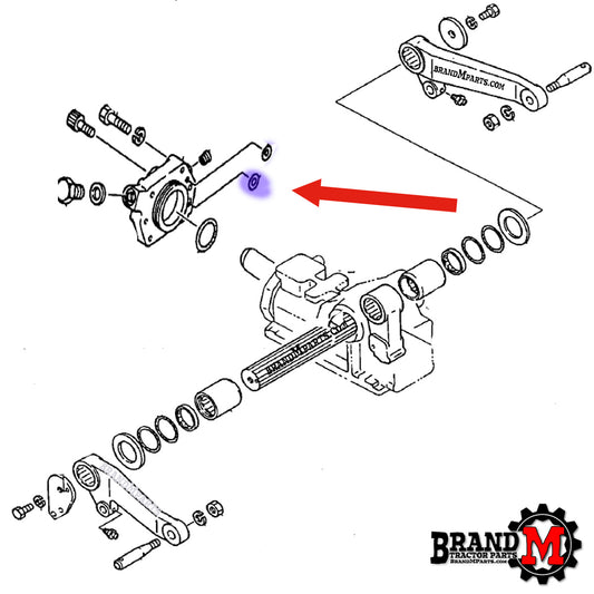 Lift Cylinder Head O-Ring (each)